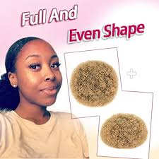 Afro Puff Drawstring Ponytail Extension for Black Women, Premium Medium  Brown #4 80 Gram Short Synthetic Afro Puff Ponytail for Natural Hair, Clip  On Kinky Drawstring Curly Ponytail Bun