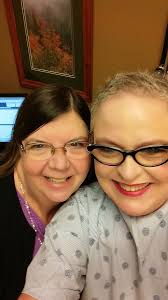 First day of radiation and chemotherapy treatment