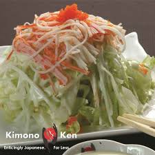 Pin By Kimono Ken On Kimono Ken Japanese Restaurant Kani Salad Sushi Recipes Indian Food Recipes