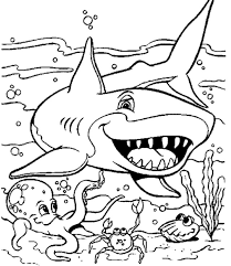 Color Pages Of Ocean Animals Coloring Pages For Kids
