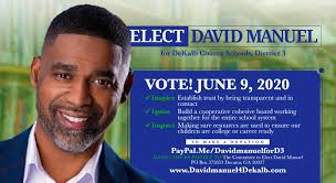 David Manuel for Dekalb Schools, District 3