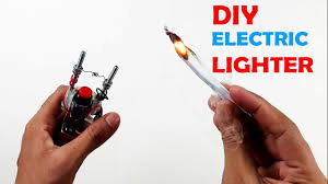 How To Make An Electric Hot Wire Lighter How To Make An Electric Light Electric Lighter Electricity Lighter