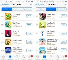 Ios App Store Top Charts Now Display 150 Results Down From