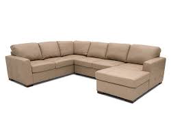 Caruso Ii 3 Pc Leather Sleeper Sectional In 2020 Sleeper Sectional Rowe Furniture Sectional