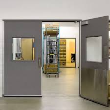 3/4 lite steel prehung double door unit with transom #73. Commercial Metal Doors Frames