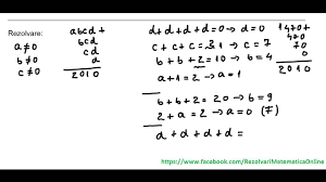 2+4+6+…+abc=2*(1+2+3+…+abc/2)=abc00 (am dat factor comun în membrul stâng pe 2 pentru a obține în paranteză suma lui gauss) indicat ar fi să relație să fie adevărată, trebuie impusă condiția ca x+1 să fie egal cu 100(x+1=100) =>x=99 în cele din urmă, revenind la scrierea cu x, obținem abc. Clasa A V A Cap Numere Naturale NumeraÈ›ia In Baza 10 Exercitiul 4 Youtube