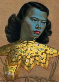 Revealed after 60 years... the real Green Lady whose face is