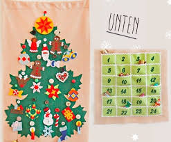 Adventskalender aus Filz Sew Along von makerist einfach mal geklebt - Frau  Scheiner