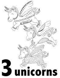 unicorn numbers coloring pages 1 10 free printable pages for preschool kindergarten stevie doodles free printable coloring pages
