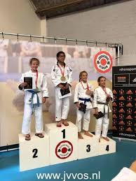 Judoka Lois Klein begint seizoen goed.