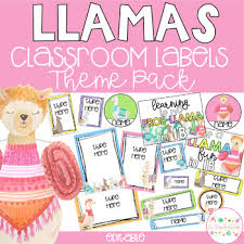 Download cactus and llama and enjoy it on your iphone, ipad, and ipod touch. Editable Name Tags Llama Worksheets Teaching Resources Tpt