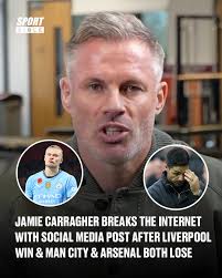 We all knew this was coming. Carragher immediately hopped