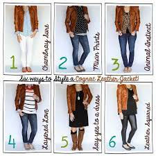Six Ways To Style A Cognac Leather Jacket Tutor My Style Brown Leather Jacket Outfit Leather Jacket Outfit Spring Tan Leather Jacket Outfit