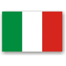 Pitturato su nicoemma il 05 di aprile del 2012. Bandiera Italiana Cm 12x8