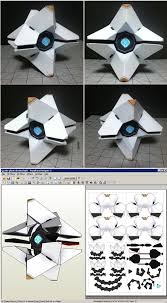 Destiny Ghost Papercraft By N8s Paper Crafts Destiny Cosplay Ghost Diy