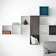 43 Solutions Infaillibles Pour Le Rangement Je Decore Ikea Living Room Ikea Eket Ikea Wall Cabinets