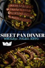 Sheet Pan Dinner Turmeric Veggies Sausages Whole30 Aip Paleo Recipe Sheet Pan Dinners Sheet Pan Recipes Food
