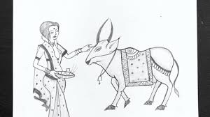 Search through more than 50000 coloring pages. Pencil Drawing Pongal Festival How To Draw Pongal Drawing Pencil Drawing Easy Youtube