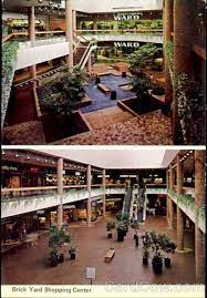 The brickyard is a retail area in chicago. Trip To The Mall Find Vintage Chicago Area Shopping Mall Post Cards