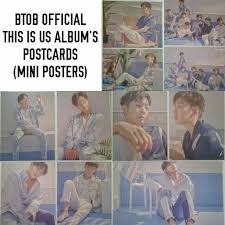 Sign in listen now browse. Btob Official This Is Us Album S Postcards Mini Posters Shopee Indonesia