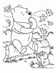 Great winnie the pooh printables. Pooh Bear Fall Coloring Disney Coloring Pages Bear Coloring Pages Winnie The Pooh Pictures