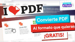 Francisca yo te amo pdf. I Love Pdf Herramienta Genial Para Convertir Pdfs Sin Programas Tutoriales Al Punto Youtube