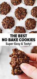 Best No Bake Cookies Recipe Best No Bake Cookies Baking Recipes Cookies Easy No Bake Cookies