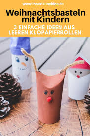 Also nichts wie ran an tannenzapfen, schere und kleber! Basteln Mit Klopapierrollen Zu Weihnachten 3 Kinderleichte Ideen Klopapierrollen Basteln Basteln Mit Kindern Weihnachten Basteln Weihnachten
