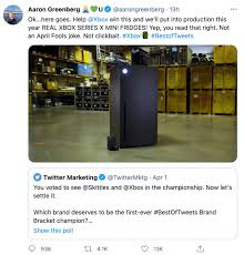 Is a mini fridge considered a heat source capable of damaging the console? Microsoft To Make Xbox Series X Mini Fridges After Winning The Bestoftweets Championship Ign