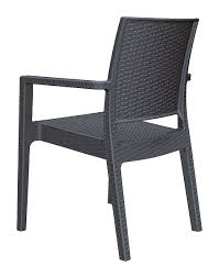 Siesta Exclusive Rattan Collection Ibiza Armchair Ibiza Armchair Is Stackable And Made Of Durable Weather Resistant Resin Reinforced With Glass Fiber No