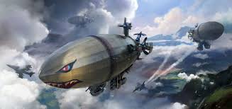 Red Alert Kirov Airship Hongqi Zhang On Artstation At Https Www Artstation Com Artwork Pmrqy1 Airship Kirov Cute Kawaii Drawings