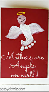 17 years ago my precious angel elizabeth went to heaven. Mothers Are Angels On Earth Footprint Mother S Day Card Crafty Morning