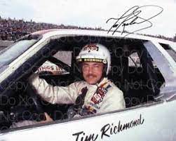 His family proptly stated he contracted the disease through 'unprotected heterosexual sex'. Nascar Tim Richmond Signed 8x10 Photo Picture Poster Autograph Rp Ebay