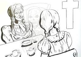 It seems that annabelle demon likes to terrorize people slowly then possess them and then kill them or other people.however this can create an issue it's plausible valak understands that the annabelle demon is creating too much chaos and tries to legit stop the annabelle demon not because valak. Pin On Coloring Pages