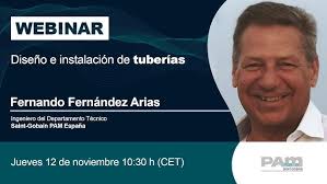 WEBINAR "Sistema de unión de tuberías de fundición dúctil PAM" de  Saint-Gobain PAM