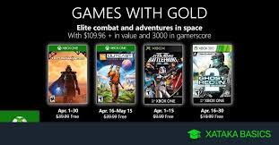 Juegos De Xbox Gold Gratis Para Xbox One Y 360 De Abril 2019 Xbox One Xbox Juegos Xbox