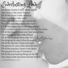 Everlasting Love Everlasting Love Romantic Quotes Love Poems