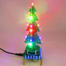 Click on images to zoom. Diy Rotating Colorful Music Christmas Tree Led Flashing Light Kit Electronic Diy Production Parts Decor Lantern Night Lamp Led Modules Aliexpress