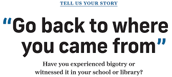 Bigotry is being against someone because of their demographic, rather than their bigotry is a rejection of conservatism. Tell Us Your Story Have You Experienced Bigotry School Library Journal