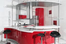 red and black kitchen accessories photo