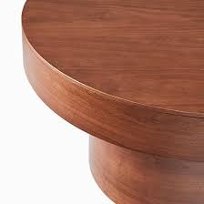 West elm retro tripod coffee table. Pedestal Coffee Table 30 Cool Walnut West Elm Havenly