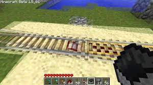 Detector rails in minecraft are used for momentarily powering redstone. Minecraft How To Make And Use Power Detector Rails Youtube