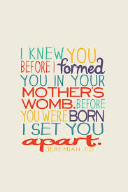 Jeremiah 1 5 Inspirational Quotes Words Cool Words