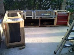 Brace yourselves, as this is going to be a long list of the things that you need to keep in. Gorgeous Metal Frame For Outdoor Kitchen Combine With L Shape Plywood Kitchen Island Frame And Outdoor Patio Pavers Wooden Outdoor Table Outdoor Grill Station