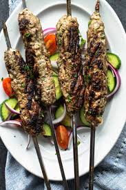 Grilled Lamb Kofta Kebabs Recipe Grilled Lamb Kofta Kebab Recipe Grilled Skewer Recipes