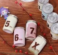 Food Grade PET Transparent Ice Cream Jars 8 oz Cake Jars Plastic Mini Cake  Jar with Lid