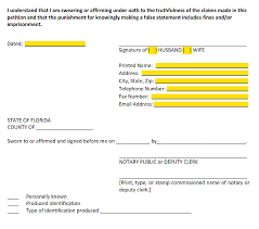 I live in another county. Form 12 901b3 Petition Dissolution Of Marriage No Children Or Property Explained