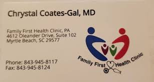 Family First Health Care 4612 Oleander Dr Ste 102 Myrtle Beach Sc Doctors Mapquest