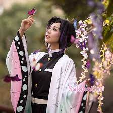 Amazon.co.jp: [sakuracos] 鬼滅の刃 胡蝶しのぶ コスプレ衣装 コスチューム ハロウィン クリスマス 制服 アニメ  cosplay イベント : ホビー