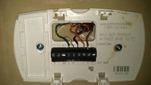 It's important to note that in some if you decide to get rid of your outdated thermostat for a smart or wifi thermostat, be sure to mark the wires to indicate which color letter on the board they. Help Installing Honeywell Wifi Thermostat Doityourself Com Community Forums